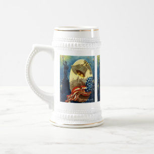 TAZAS DE CAFÉ PATRIÓTICAS - 4 DE JULIO - LIBERTAD