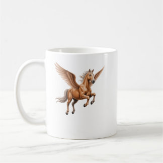 Tazas de café Pegasus aman los caballos