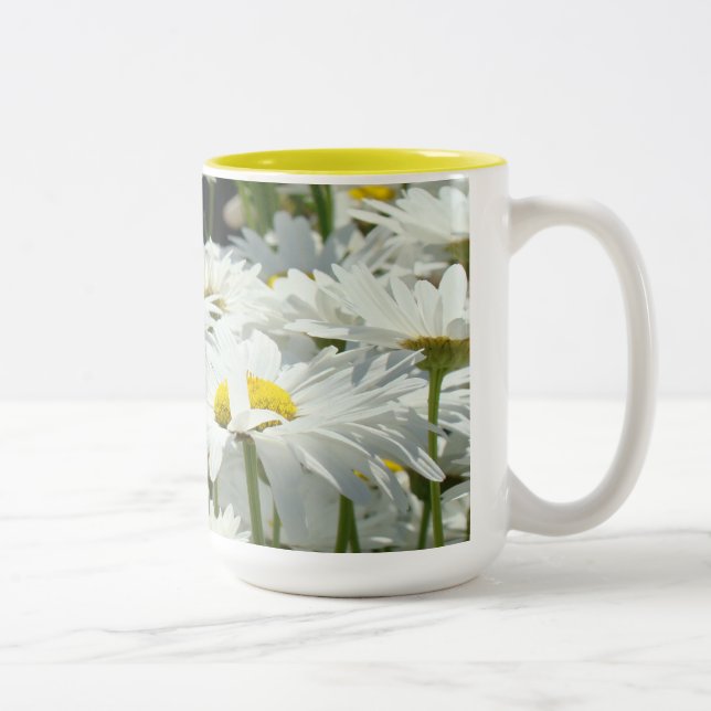 Tazas de café personalizadas Jardín de flores de m (Derecha)