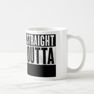 Tazas de café RECTAS personalizadas de OUTTA