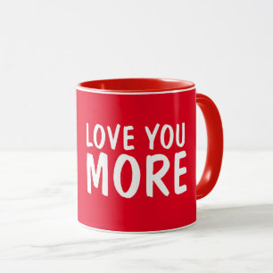 TAZAS DE CAFE ROMÁNTICAS TE AMO MÁS