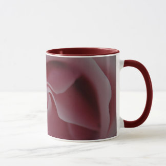 Tazas de café rosadas del remolino del rosa