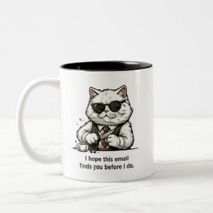 Tazas de café tipografía divertida compañero de of