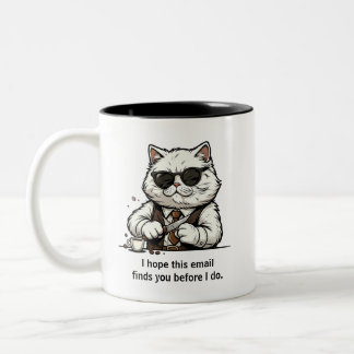 Tazas de café tipografía divertida compañero de of