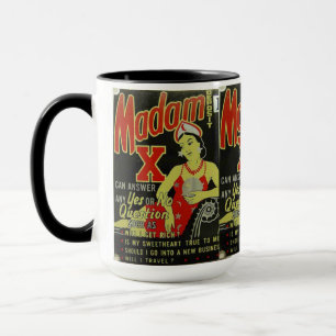 TAZAS DE CAFE VINTAGE - ARTE RETRO PSÍQUICO DE MAD