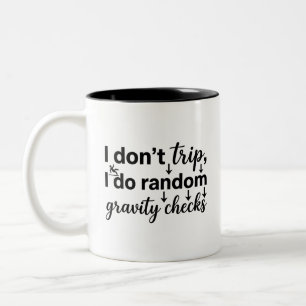 Tazas de citas divertidas de dos tonos
