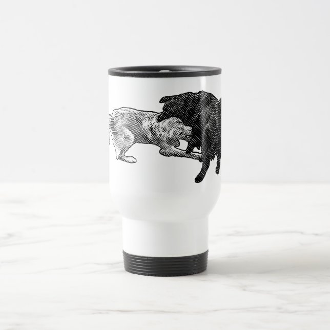 Tazas de cómics, taza de alegría manchada (Centro)