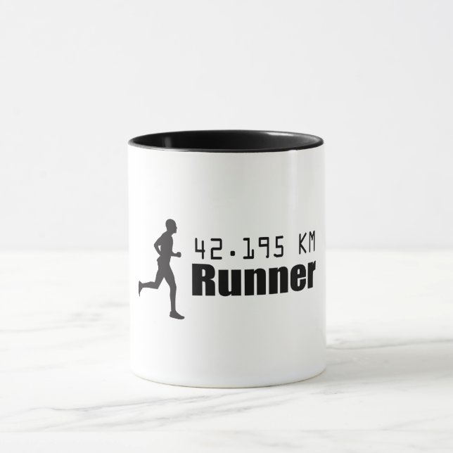 Tazas de corredor de maratón (Centro)
