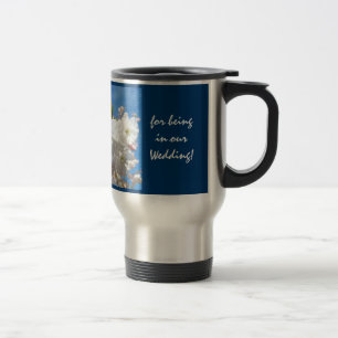 Tazas de Dama de Honor Gracias por estar en Nuestr