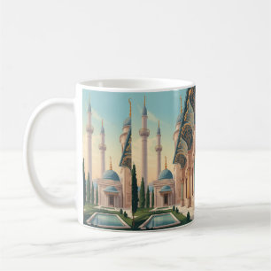 tazas de diseño arquitectónico de mezquitas de la 