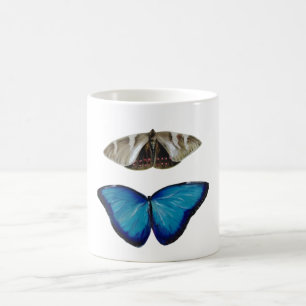 Tazas de dos Mariposas Hermosas