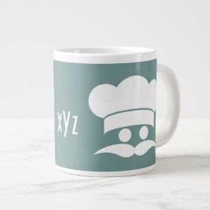 Tazas de encargo del color del cocinero