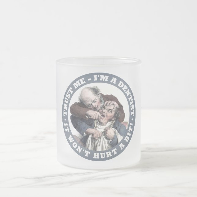 Tazas de encargo del monograma del humor del (Centro)
