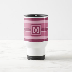 Tazas de encargo del monograma del modelo de las