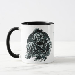 Tazas de encargo del nombre DEADMONTON