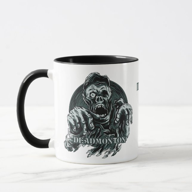 Tazas de encargo del nombre DEADMONTON (Izquierda)