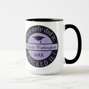 Tazas de encargo del nombre y del año de la