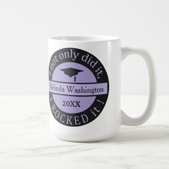 Tazas de encargo del nombre y del año de la (Derecha)