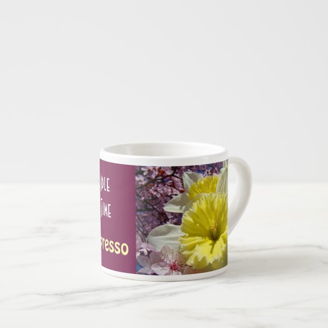 Tazas de espresso de tiempo libre Narciso Flores M (Derecha)