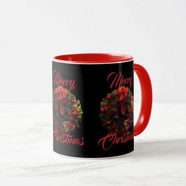 Tazas de "Feliz Navidad" (Anverso derecho)