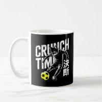 Tazas de fútbol de gato en tiempo de crunch intens