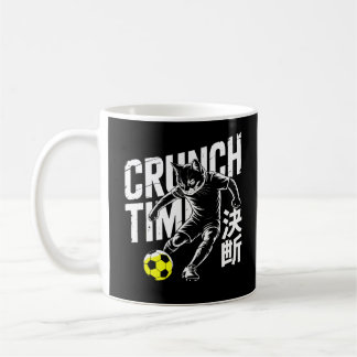 Tazas de fútbol de gato en tiempo de crunch intens