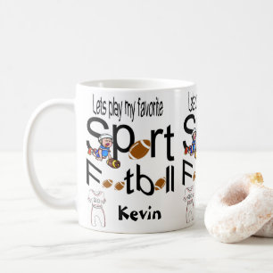 Tazas de fútbol deportes