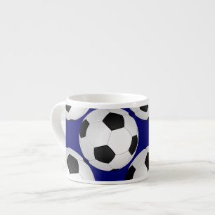 tazas de fútbol frescas