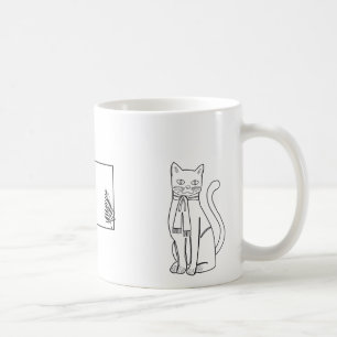tazas de gato negro