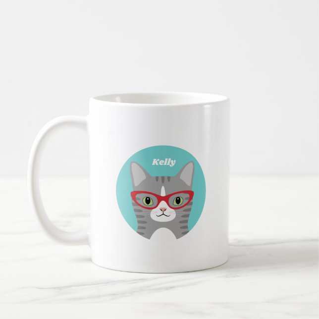 Tazas de gatos (Izquierda)
