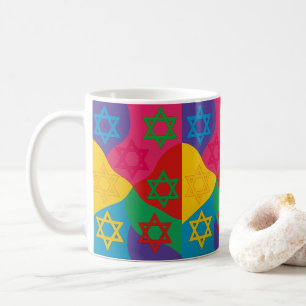 Tazas de Judaica - Estrellas Judías - Regalos Colo