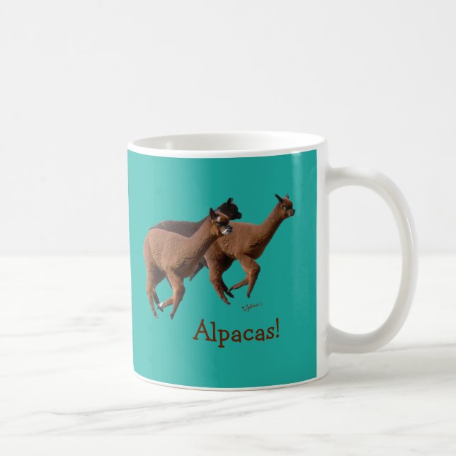 Tazas de la alpaca (Derecha)