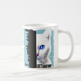 Tazas de la anatomía del gato