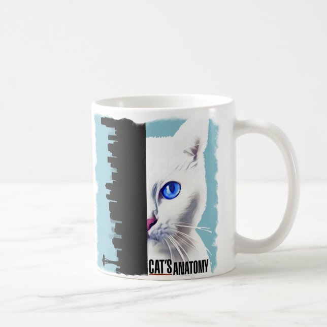 Tazas de la anatomía del gato (Derecha)