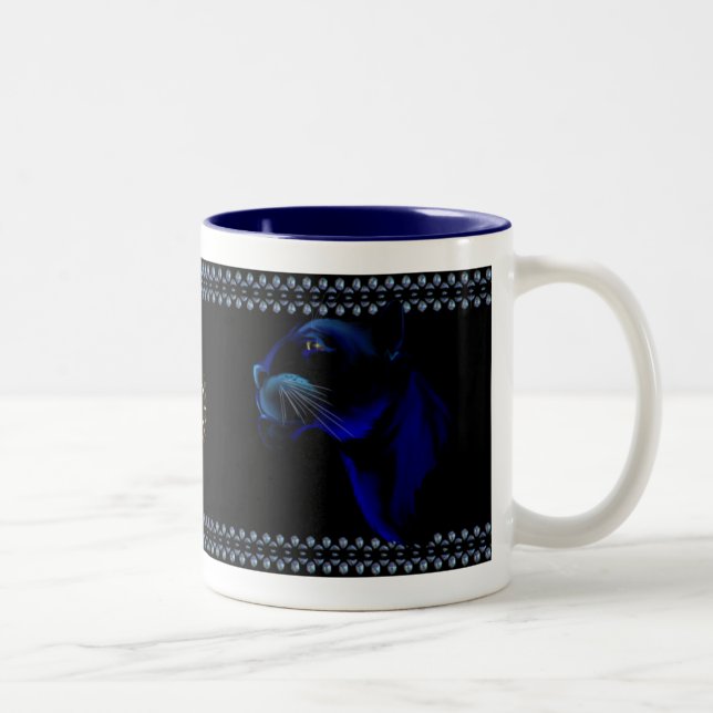 Tazas de la cara de las panteras (Derecha)