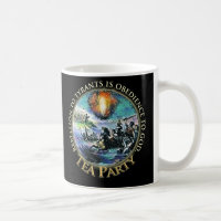 Tazas de la fiesta del té