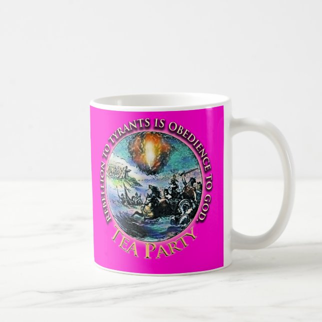 Tazas de la fiesta del té (Derecha)