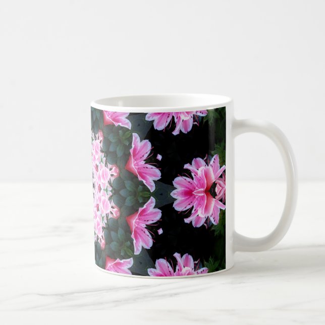 Tazas de la mandala de la flor (Derecha)