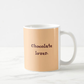 Tazas de la moca del amante del chocolate