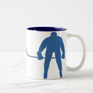 Tazas de la silueta del hockey