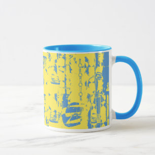 Tazas de la sol y del cielo