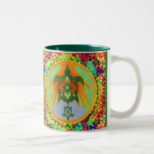 Tazas de la tortuga de las manos