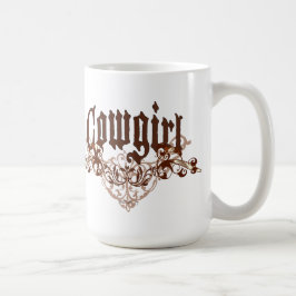 Tazas de la vaquera