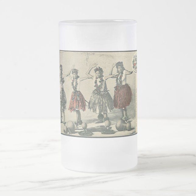 Tazas de los bailarines de Hawaii Hula Hula del (Centro)