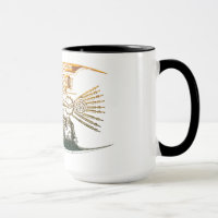 Tazas de los pescados de Steampunk