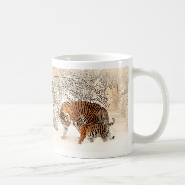Tazas de los tigres del invierno (Derecha)