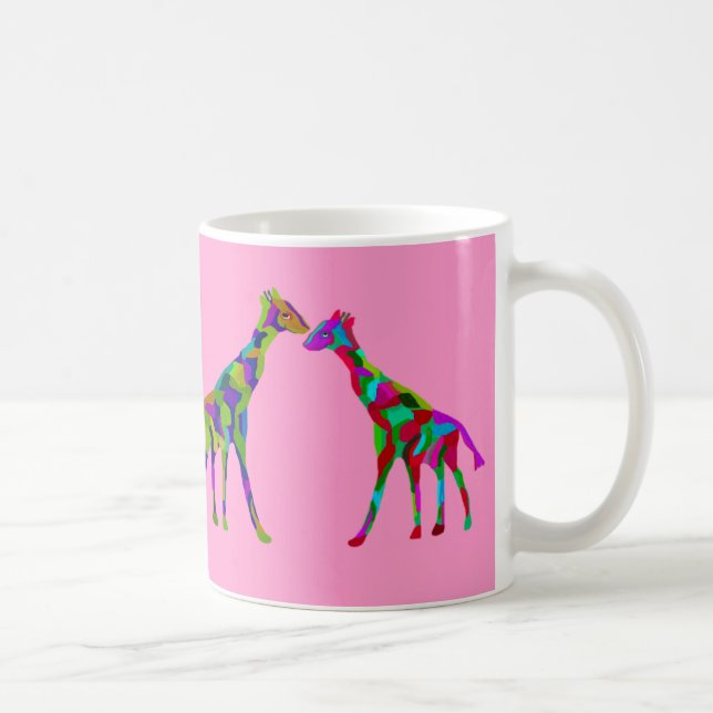Tazas de Luv de la jirafa (Derecha)
