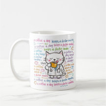 tazas de médicos lindos