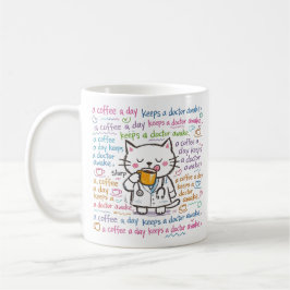 tazas de médicos lindos