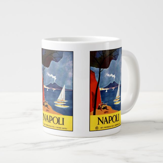 Tazas de Napoli Nápoles Italia del viaje del (Derecha)